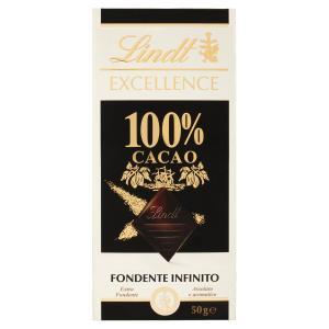 Tavoletta di cioccolato excellence 100%  50gr