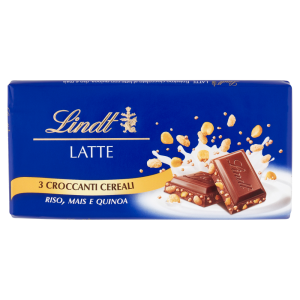 Tavoletta di cioccolato al latte 3 cereali  100gr