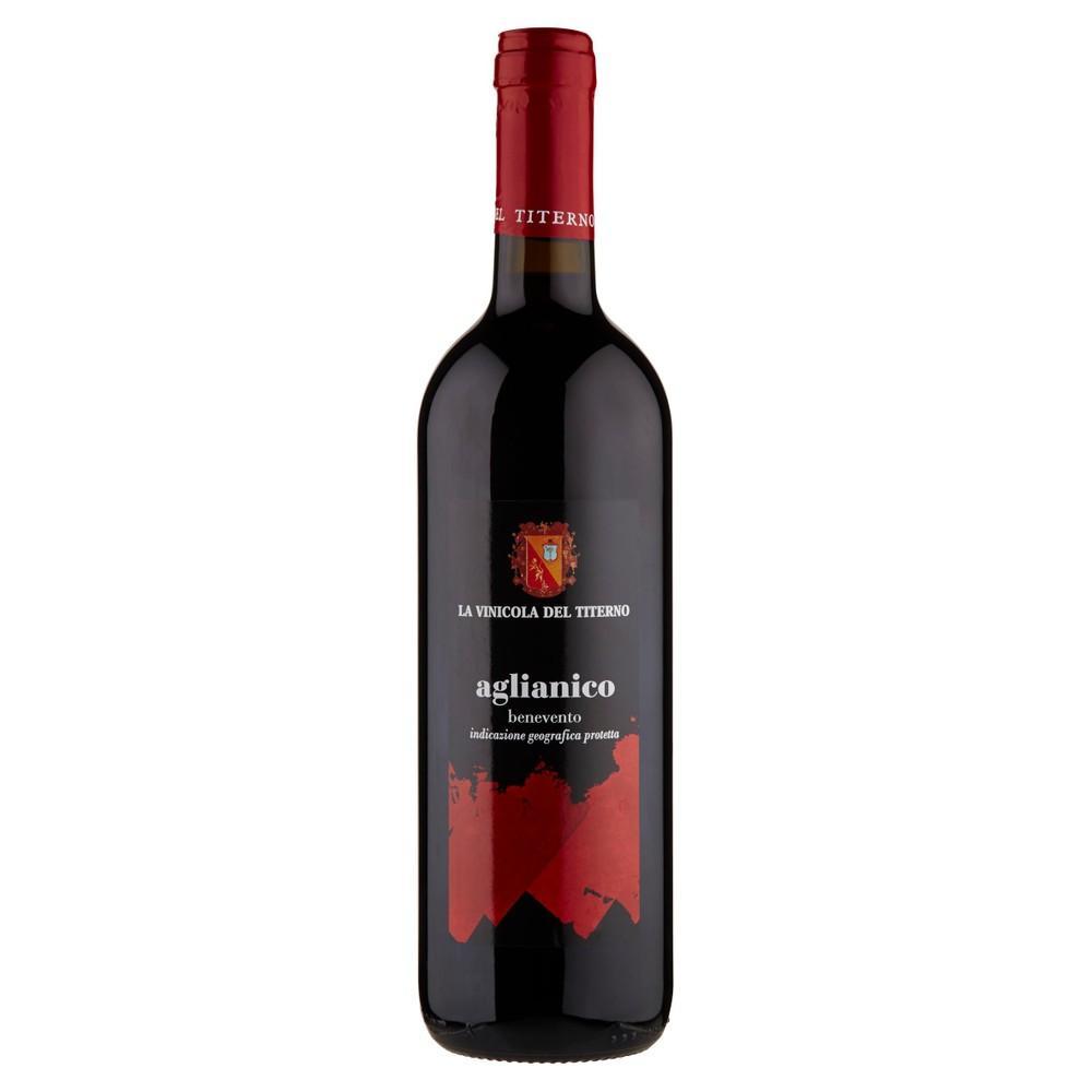 la vinicola del titerno vino rosso titerno aglianico igt 375 ml.