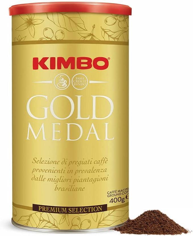 kimbo caffè macinato gold lattina kimbo 400gr