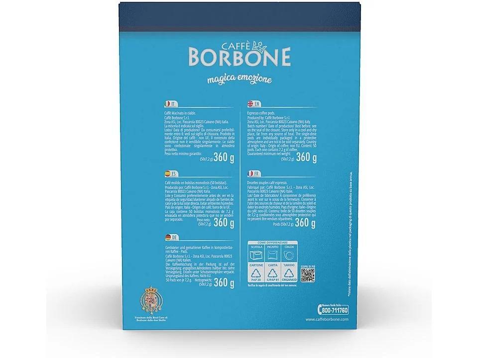 caffe-cialde-miscela-decisa-borbone-50pz-2