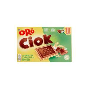 Biscotto al cioccolato gusto nocciola  250 gr.