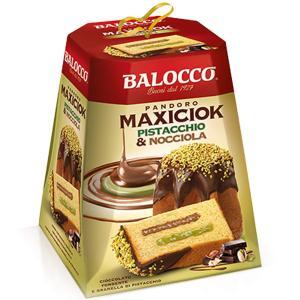 Pandoro maxiciok pistacchio e nocciola  800gr