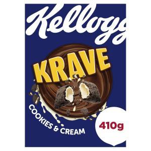 Cereali cookie and cream krave kellogg s 410grr