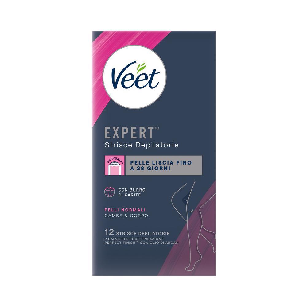 strisce-corpo-expert-veet-pelli-normali-12-pezzi-front