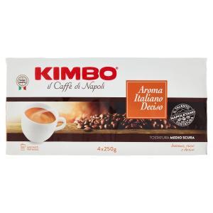 Caffè macinato aroma italiano deciso  4x250gr