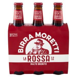 Birra la rossa  3x33cl