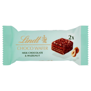 Cioccolato choco wafer latte/nocciola  30gr