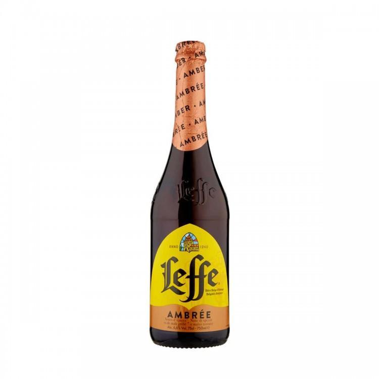 leffe birra ambrata ambree leffe 75 cl.