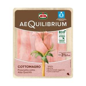 Prosciutto cotto magro  aeq 110 gr.