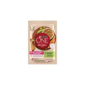 Bocconi  one mini pollo carote fagioli in salsa controllo del peso 85 gr.