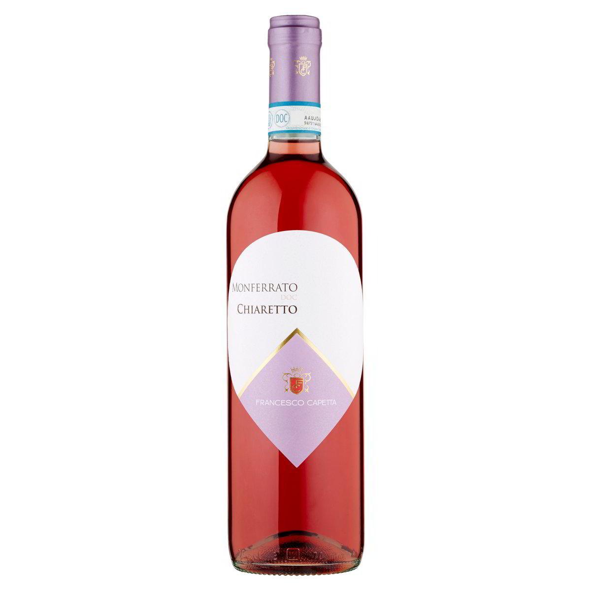 capetta vino rose' chiaretto mon doc capetta 75cl