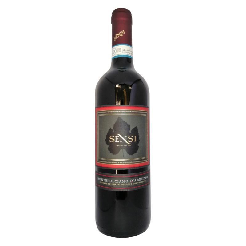 VINO ROSSO DI MONTEPULCIANO D'ABBRUZZO DOC SENSI 75CL