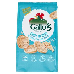 Gallette di riso chips integrali gallo 40gr